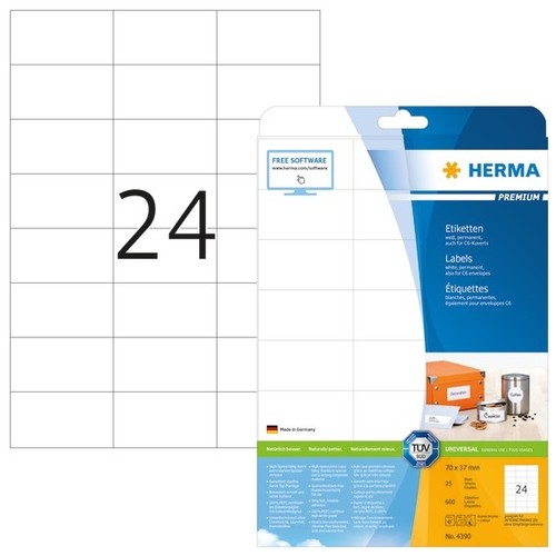 Herma 4390 etiketten premium - herma,