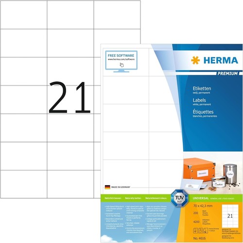 Herma 4616 adressetiketten - 4616,