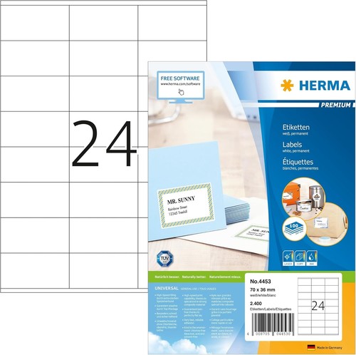 Herma 4453 adressetiketten - herma,