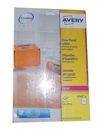 Avery l7567 adressetiketten - avery, l7567-25