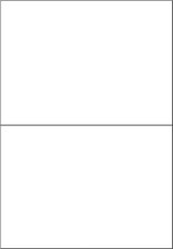 210 x 148 mm DIN A4 Etiketten