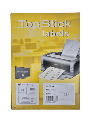 Topstick 8734 adressetiketten - 8734,