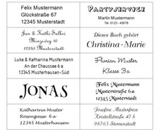 Adressaufkleber 48,5 x 16,9 mm