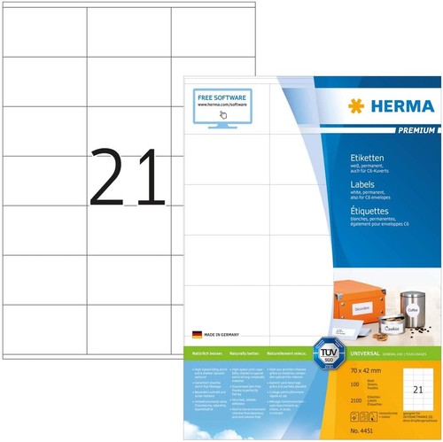 Herma 4451 adressetiketten - herma,