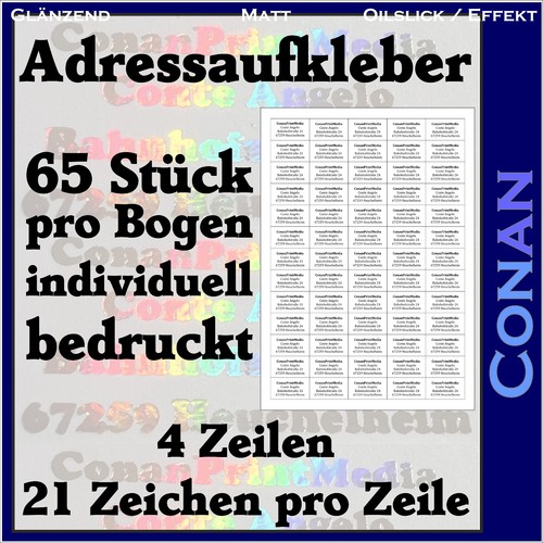 650 adress etiketten - 650, adress-etiketten