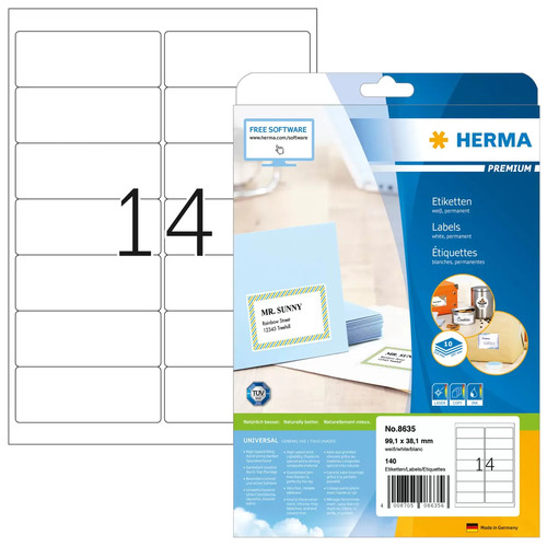 Herma adressetiketten premium - herma,