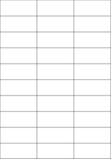 70 x 29,7 mm DIN-A4-Etiketten
