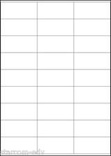 70x32 mm DIN-A4-Etiketten Post