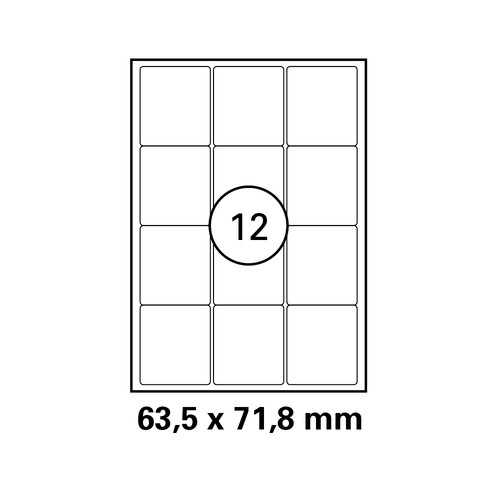 Blatt drucker etiketten - 25,