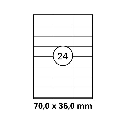 Blatt drucker etiketten - 50,