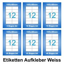 Universal Etiketten 105x48 mm