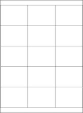 70 x 50,8 mm DIN A4 Etiketten