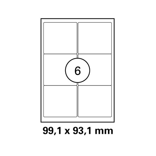 Blatt drucker etiketten - 10,