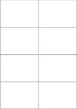 105 x 74 mm DIN-A4-Etiketten