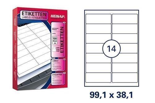 Adress etiketten 38 - adress-etiketten, 38,1mm