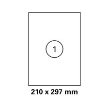 100 St. Drucker Etiketten 210