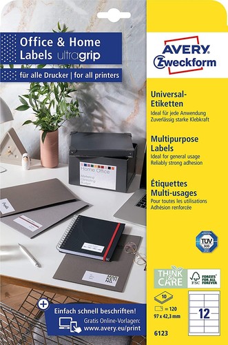 Avery zweckform 6123 - avery,
