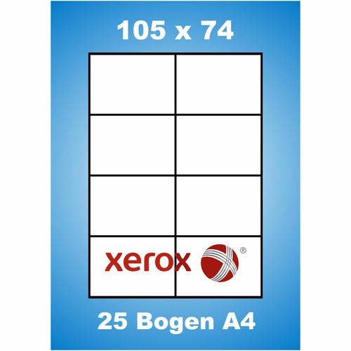Blatt xerox etiketten - 25,