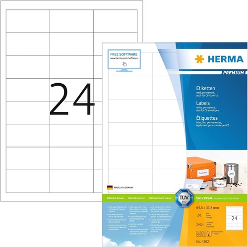 Herma 4262 adressetiketten - herma,