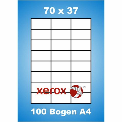 Xerox etiketten 70x37mm - xerox,