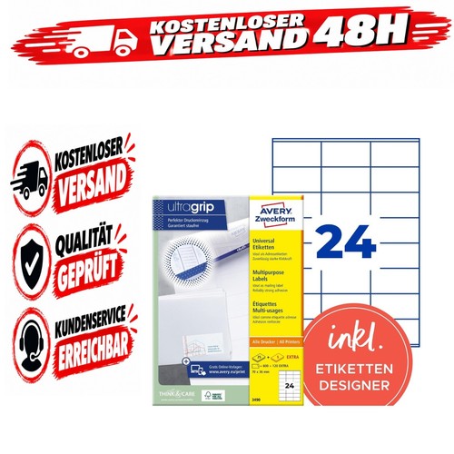 Avery zweckform 3490 - avery,